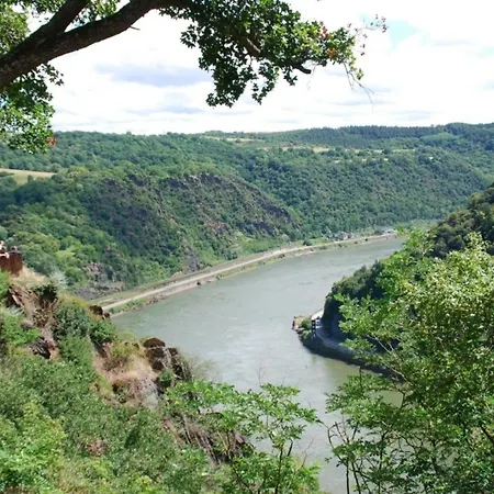 Paradiesisch Wohnen Loreley Rheinblick アパート