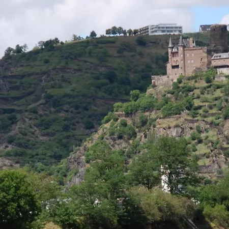 Paradiesisch Wohnen Loreley Rheinblick アパート *